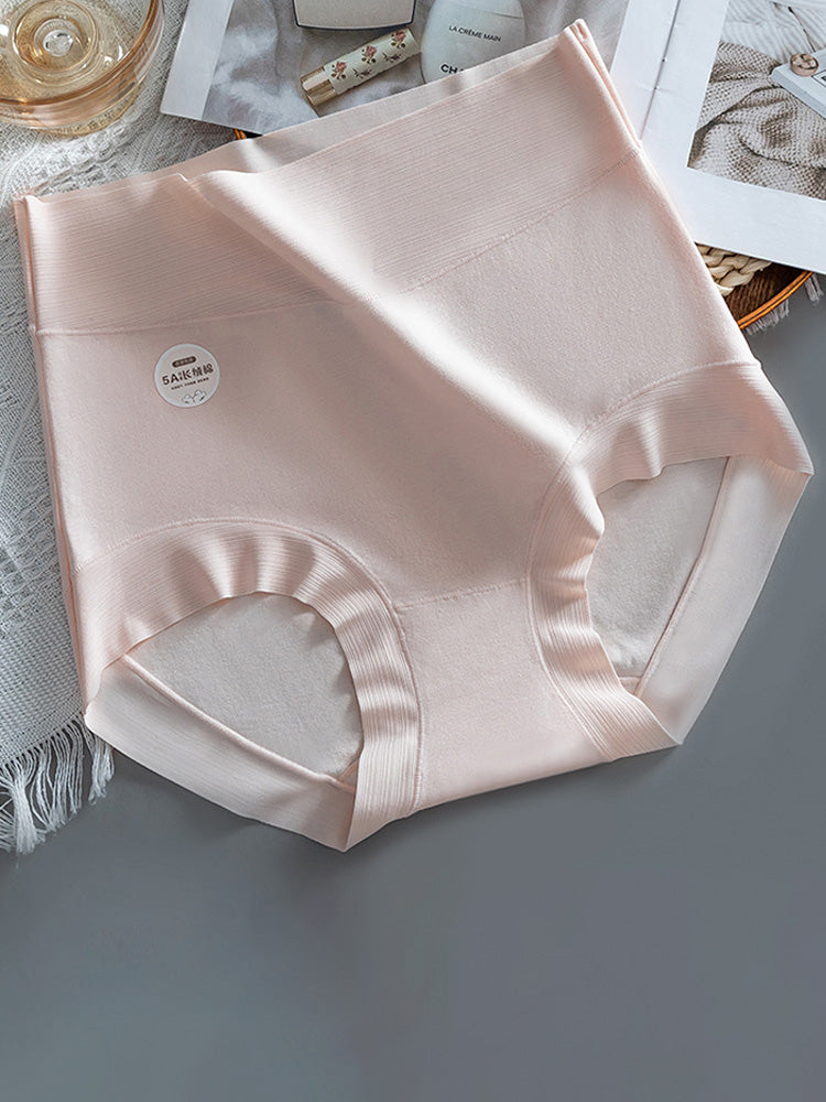 ハイウエストショーツ ウエストゴムなし締め付けない