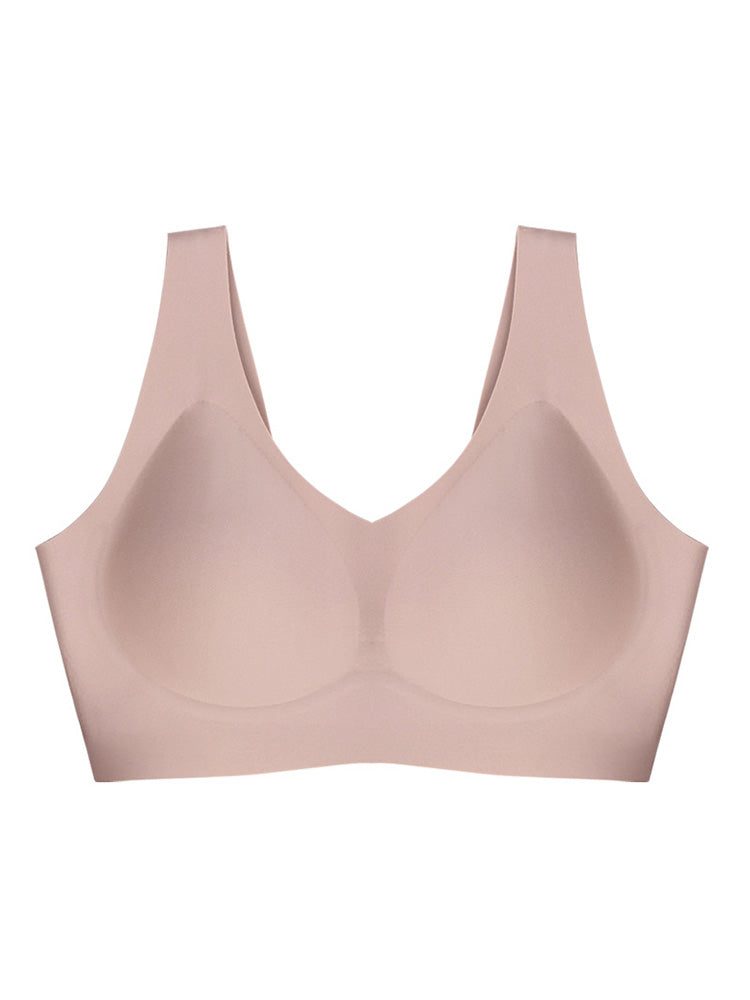 シームレスブラ 肩紐調節不可