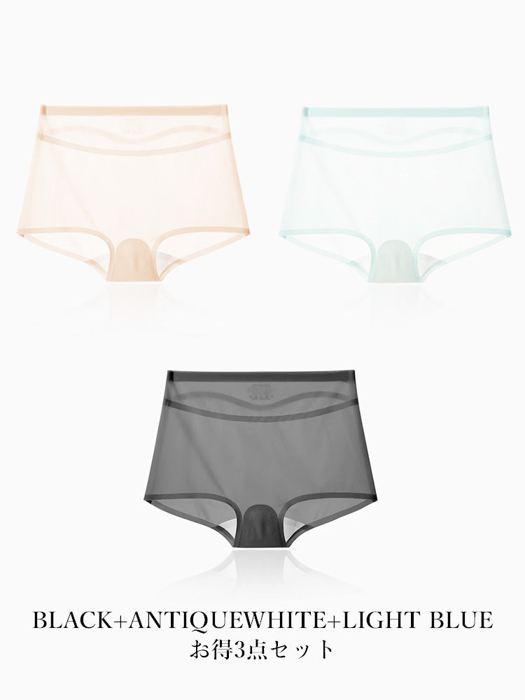 シームレス 透け速乾ショーツ