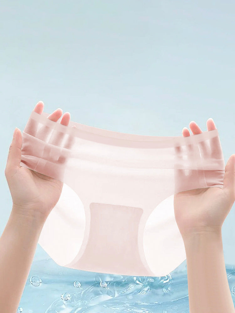 【薄手】接触冷感シームレスショーツ