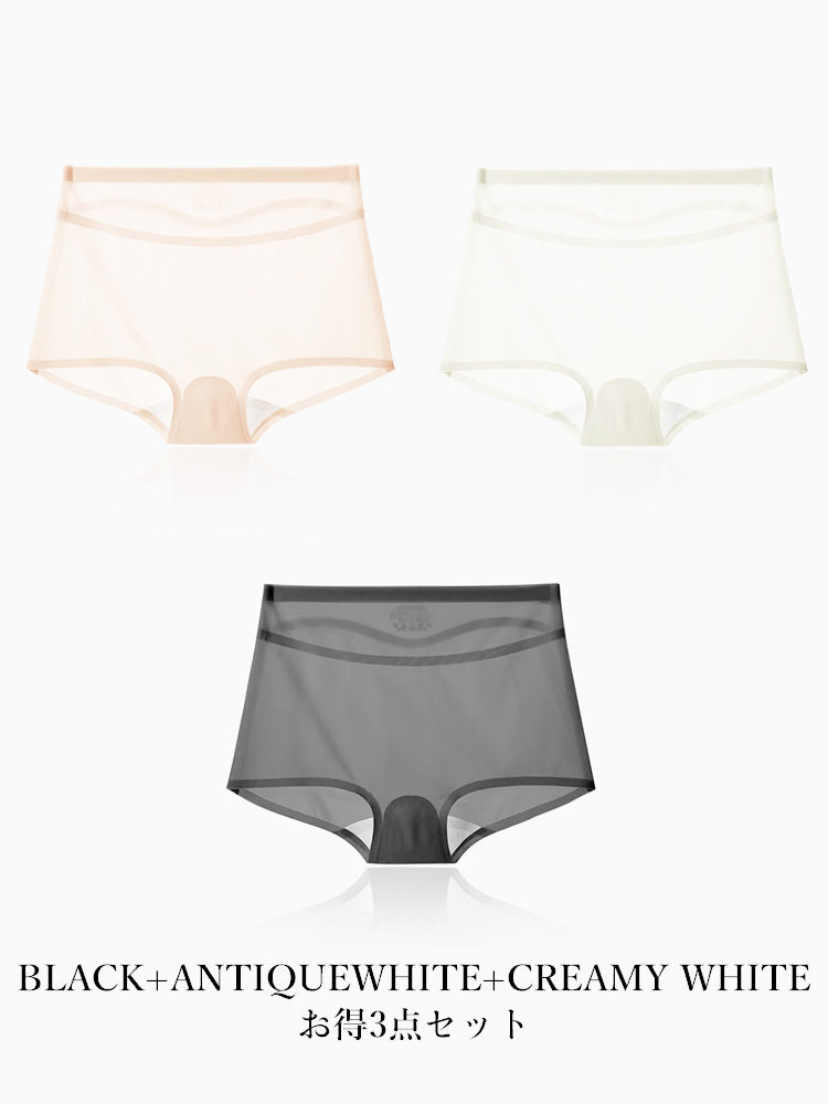 シームレス 透け速乾ショーツ