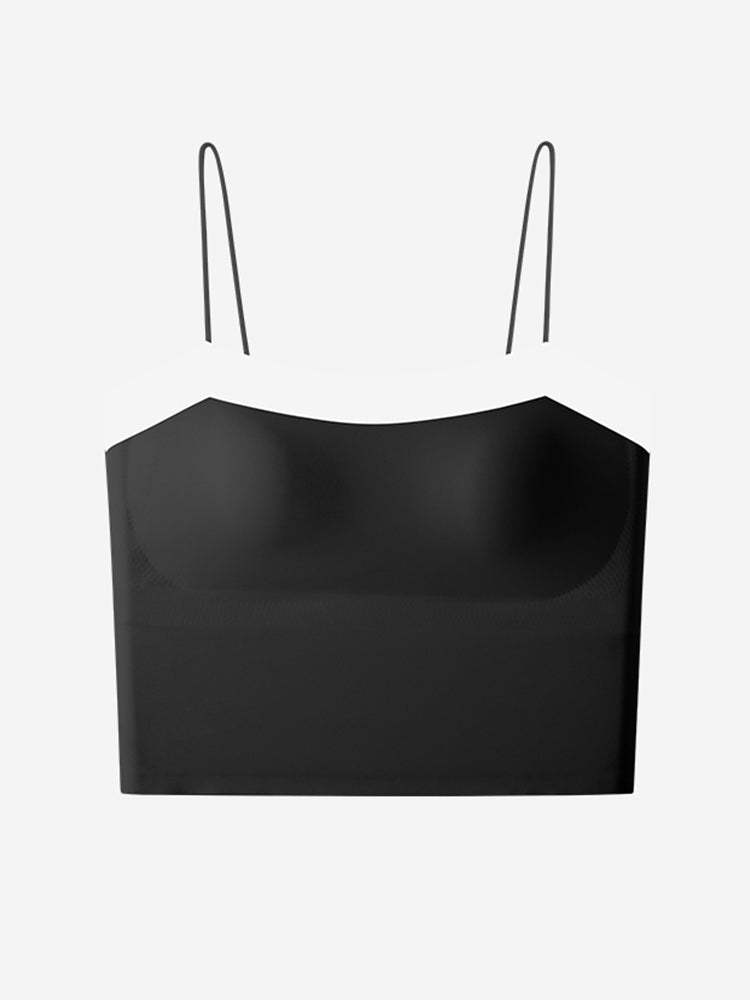 【ノンワイヤー】【夏に向け】シンプル 配色 ブラトップ