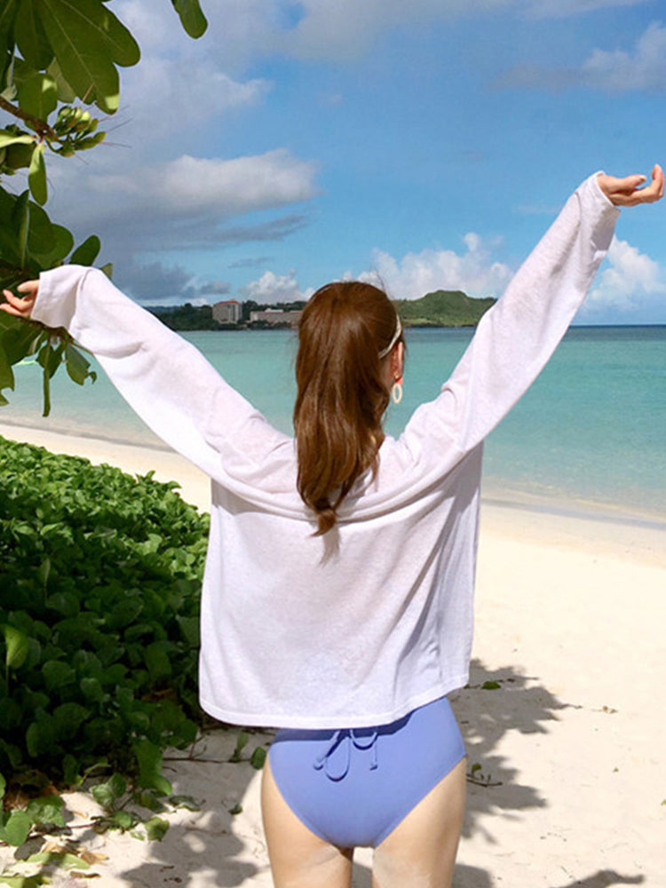 シアールーズフィットTシャツ 水着カバーアップ