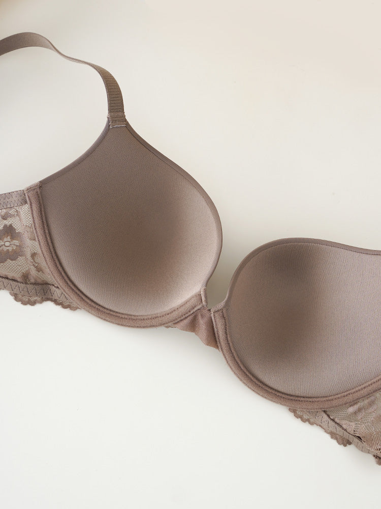 【ワイヤー入り】軽い!軽量シームレスカップブラセット