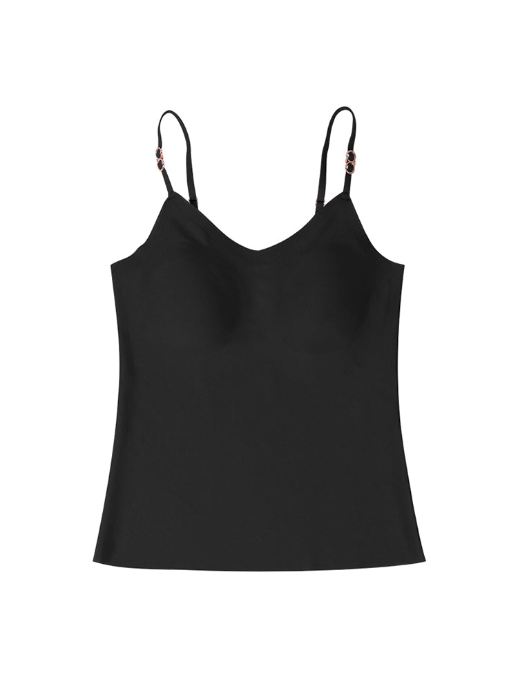 【ノンワイヤー】レギュラー 薄手パッド付きキャミソール