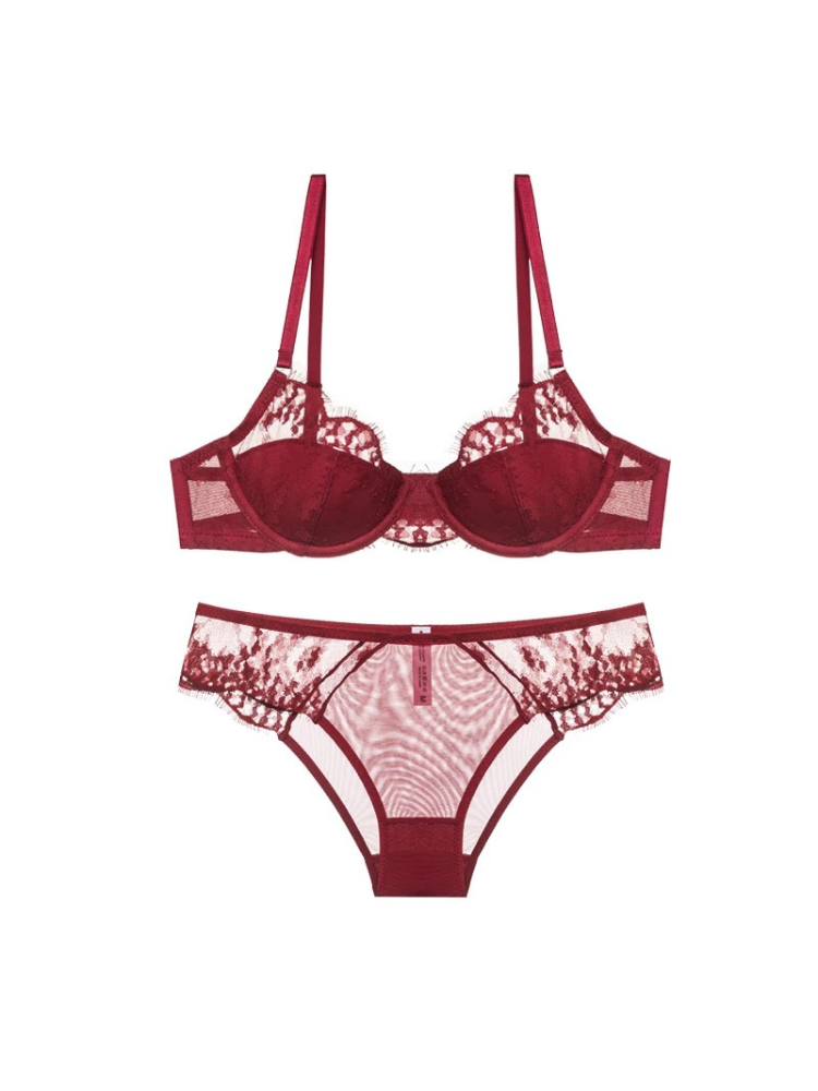 【B-C ソフトワイヤー】甘さを抑え 総レース ブラセット