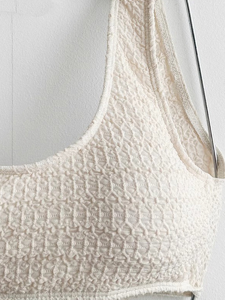 【ノンワイヤー】水着3点セット パレオ付き