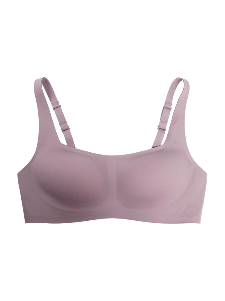 【ノンワイヤー】ワイヤレスブラ スクエアネック