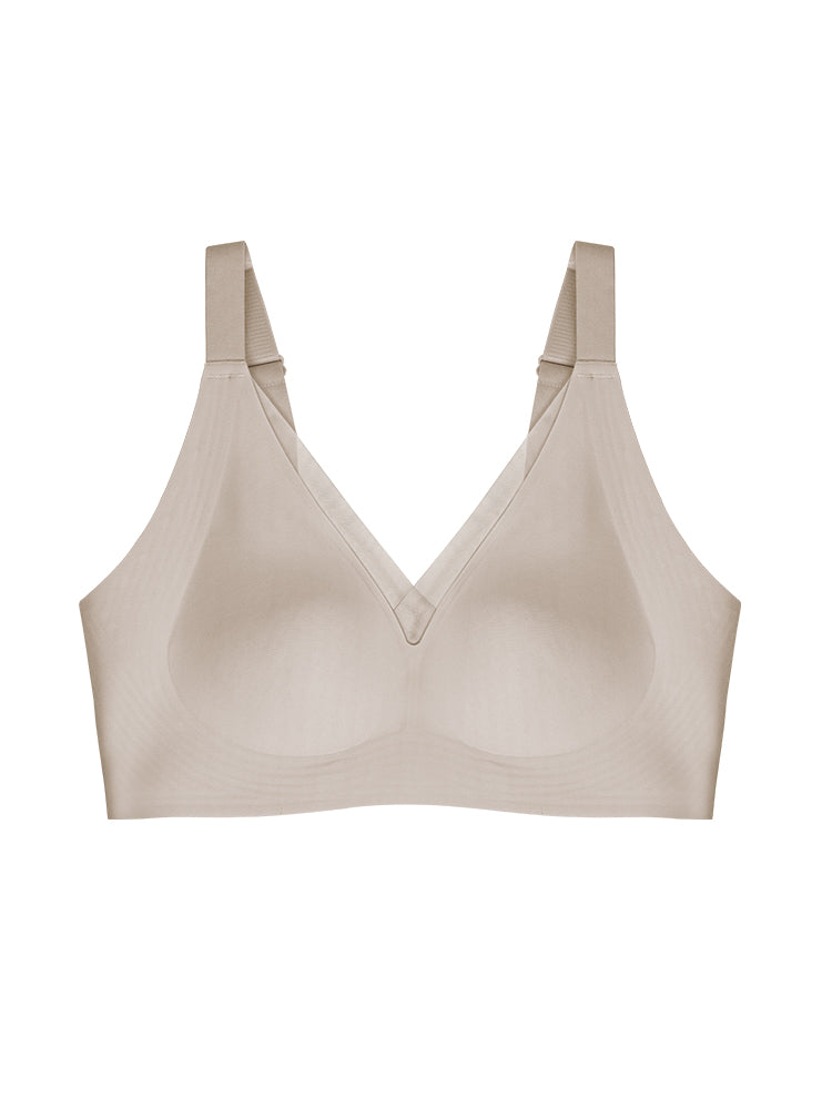 半固定通気パッド 小さく見えブラ