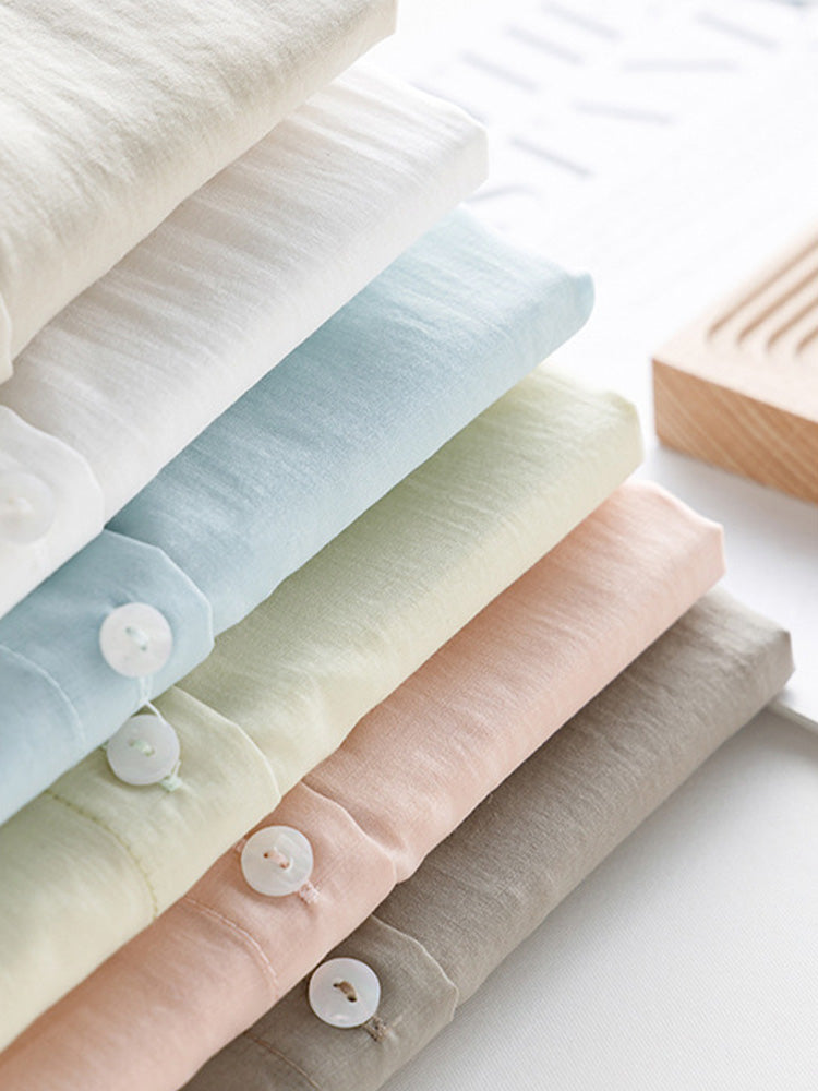 さらっとした素材感 蒸れないシアーシャツ