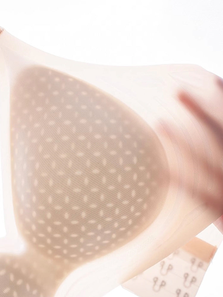 【ノンワイヤー】抜群の通気性 シームレスブラ