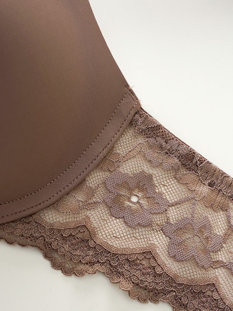 【ワイヤー入り】軽い!軽量シームレスカップブラセット