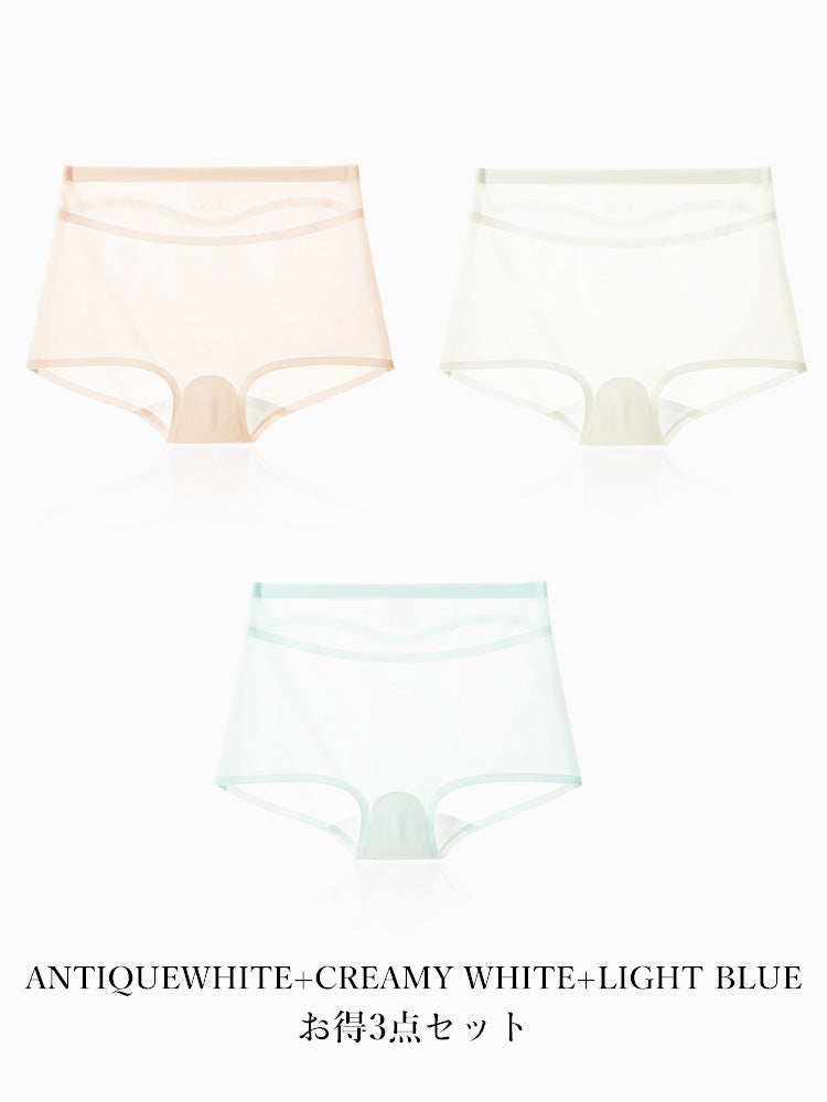 シームレス 透け速乾ショーツ