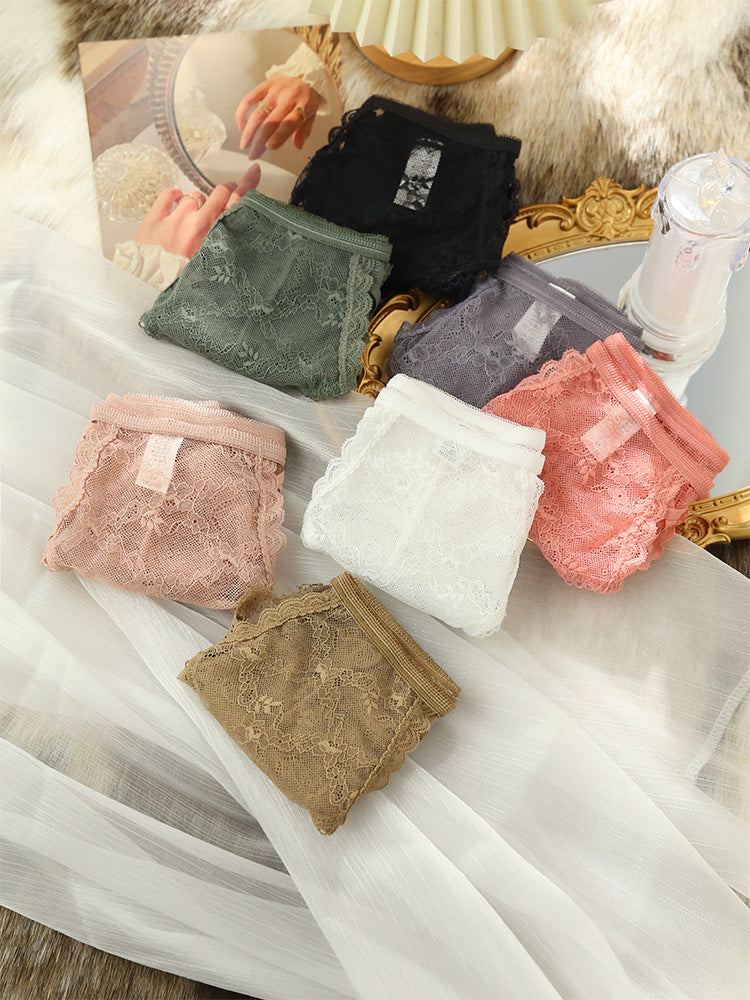 【在庫処分】大人セクシー 総レースショーツ