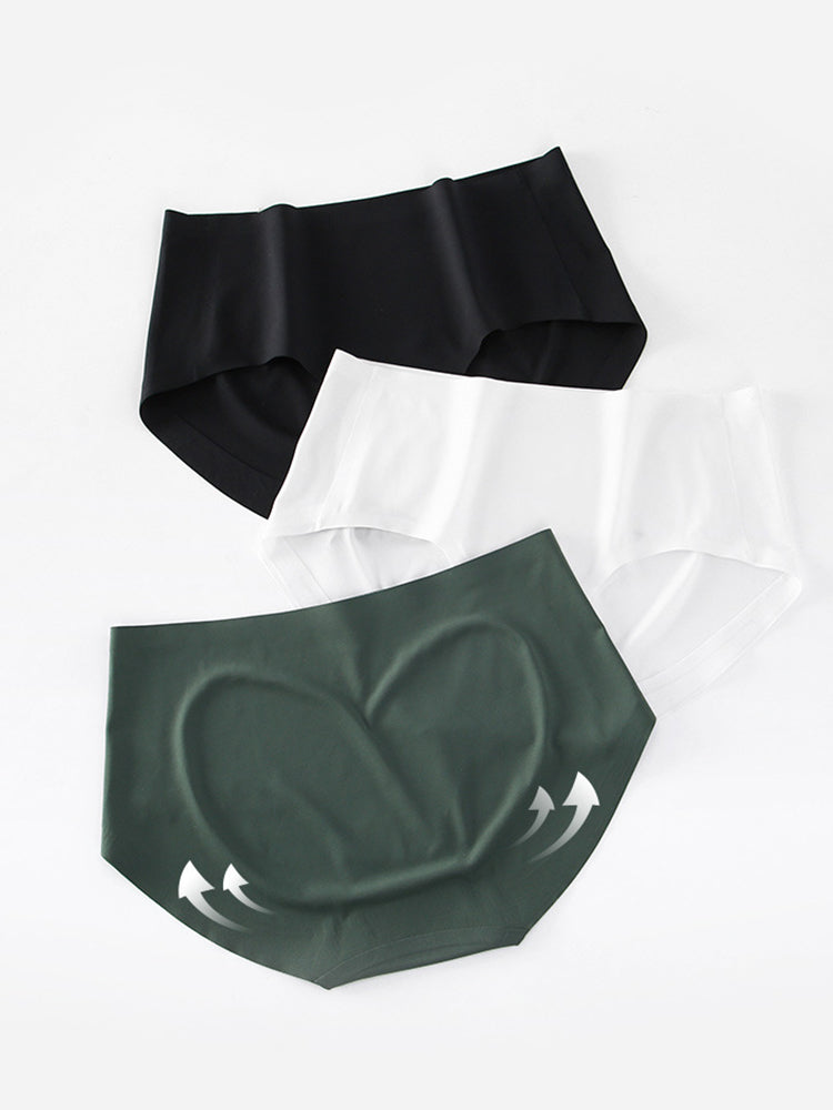 【在庫処分】アイスシルク抗菌 シームレスショーツ