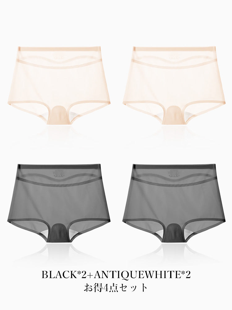 シームレス 透け速乾ショーツ