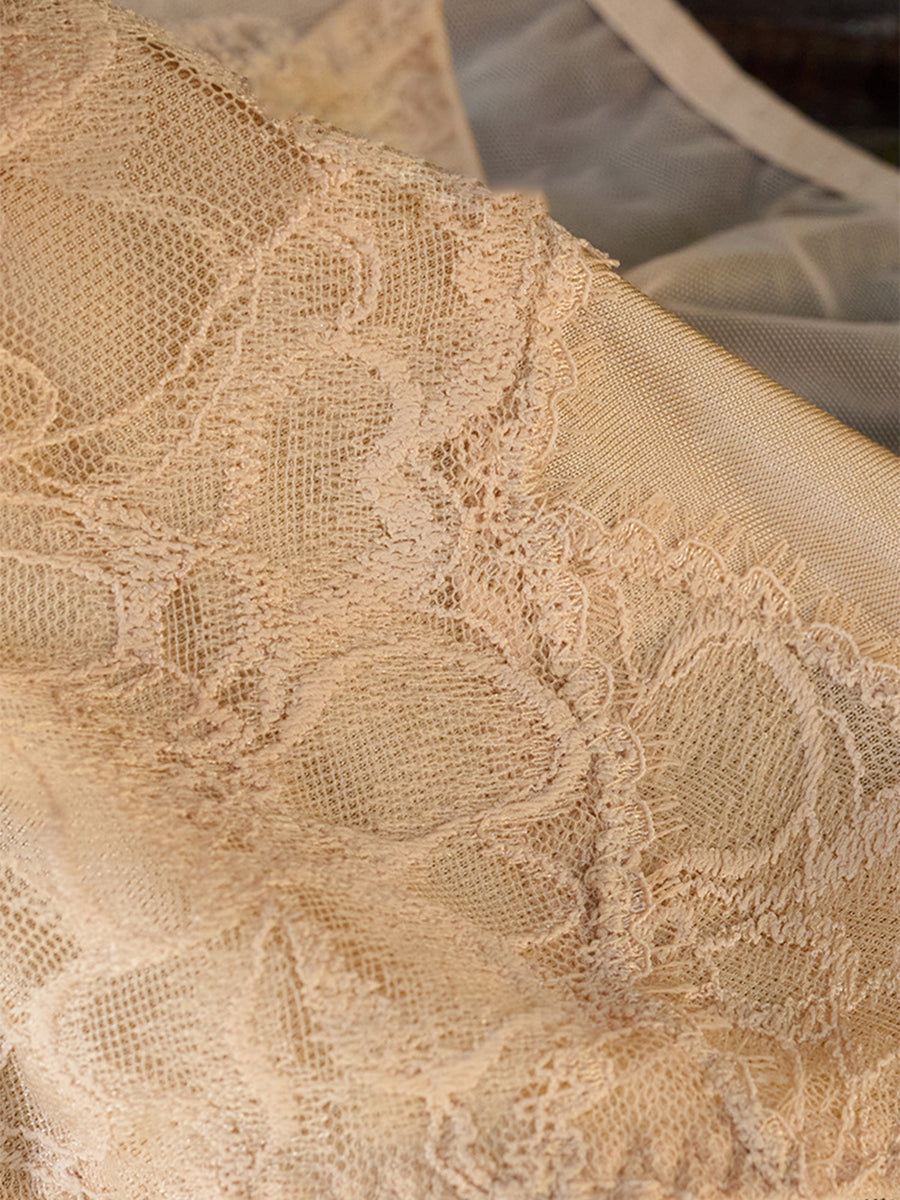 【Silky Comfort】軽やか薄手カップ ノンワイヤーブラ ペアショーツ