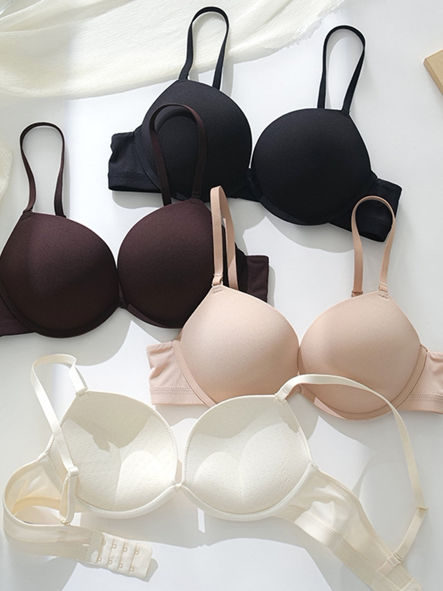【Shape Fit】シームレス×美胸メイク 寄せ上げブラ