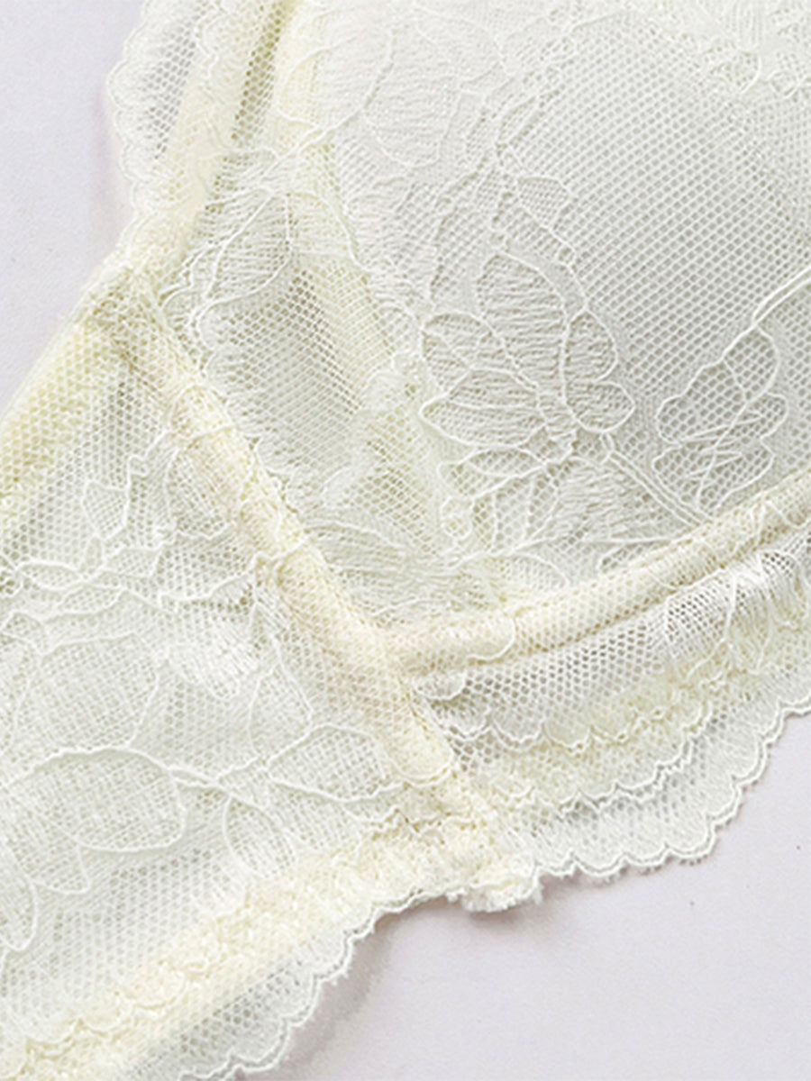 【Likewillow Series】背中までレース ノンワイヤーブラ
