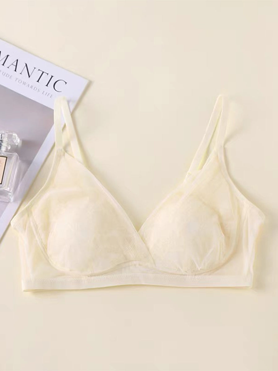 【Silky Comfort】軽やか薄手カップ ノンワイヤーブラ