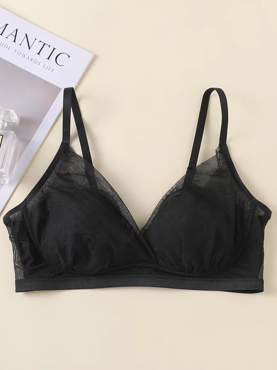 【Silky Comfort】軽やか薄手カップ ノンワイヤーブラ