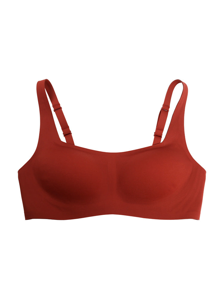 【ノンワイヤー】ワイヤレスブラ スクエアネック