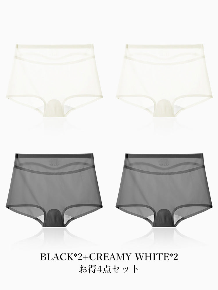 シームレス 透け速乾ショーツ