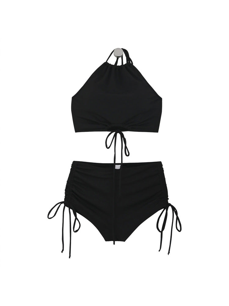 【ノンワイヤー】ホルダーネック 可愛くてセクシー ビキニ 上下セット