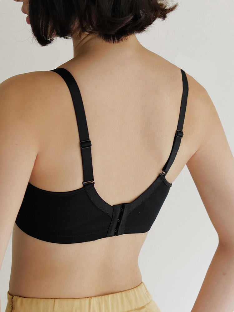 【在庫処分・ワイヤー入り】ムレにくい ノンパテッド ブラセット