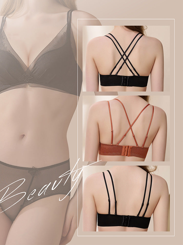 【在庫処分・ノンワイヤー】盛れるノンワイヤーブラセット