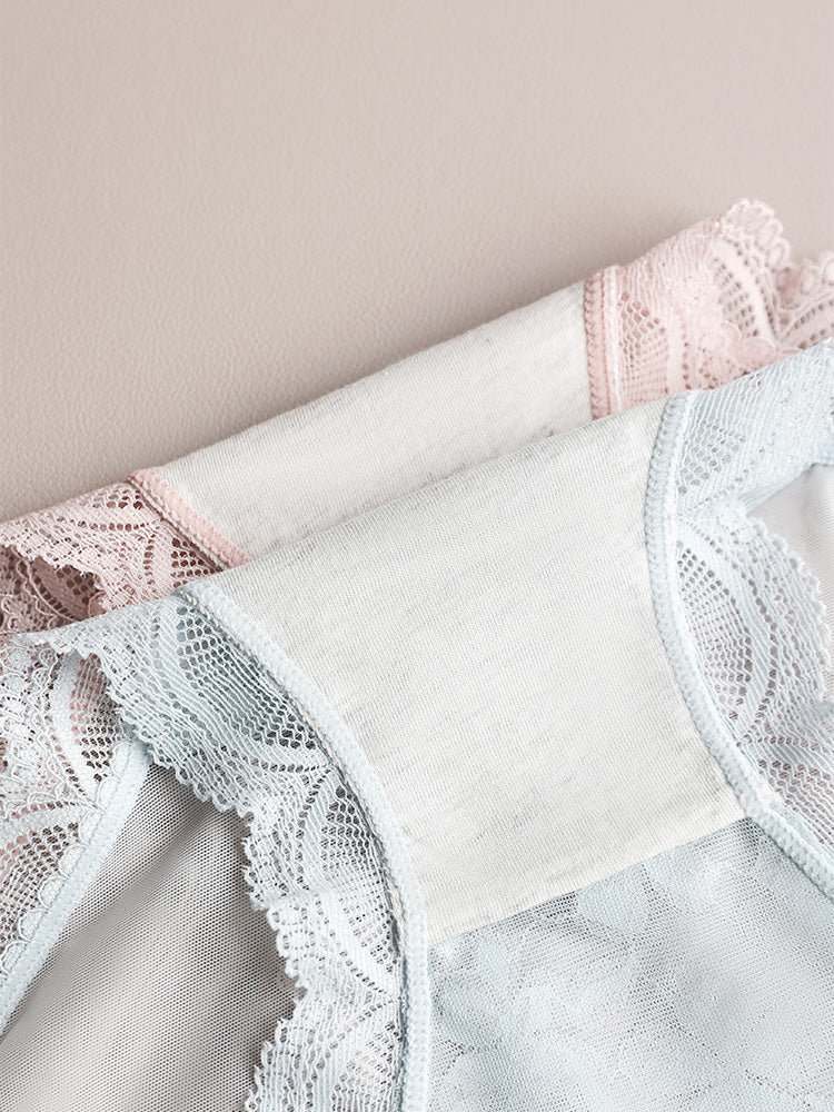 【在庫処分】花柄レースショーツ