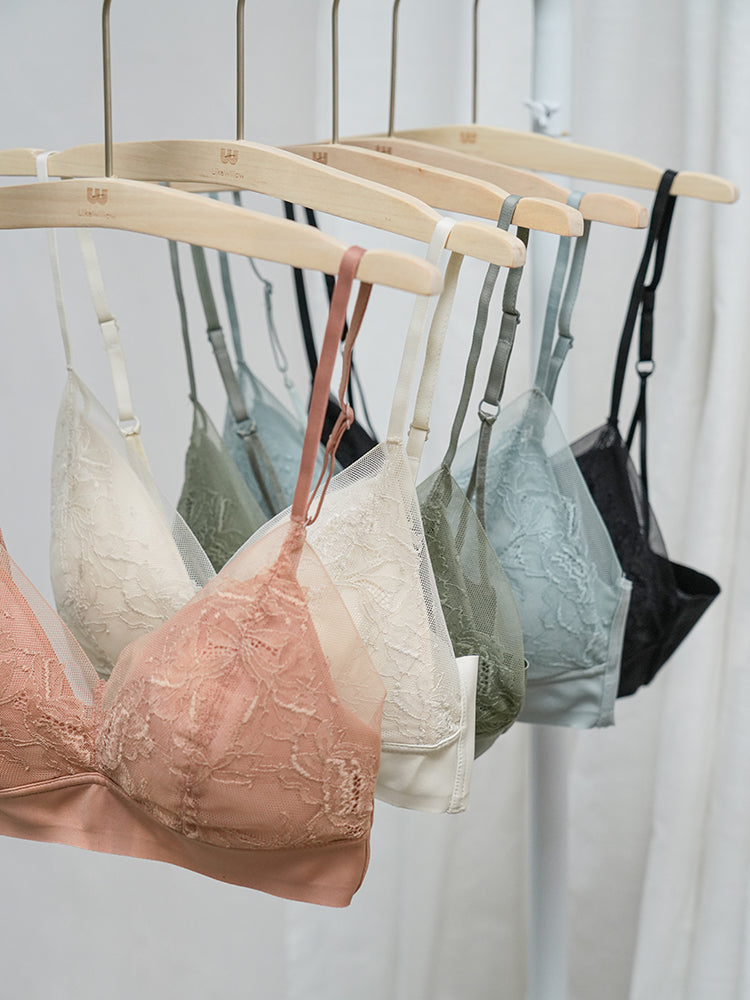 【在庫処分・ノンワイヤー】レースカバー 薄手ノンワンヤーブラ