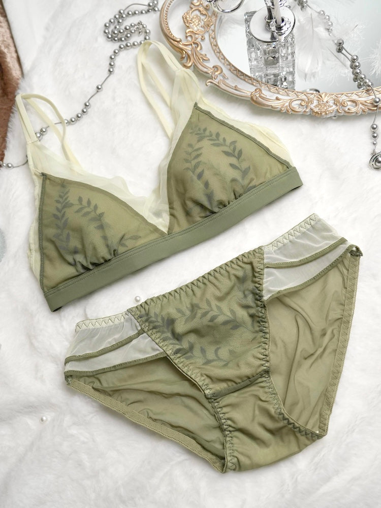 【エアリー・ノンワイヤー】メッシュ構造ノンワイヤーブラセット