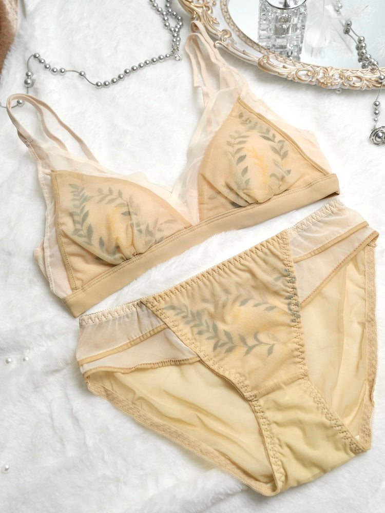 【エアリー・ノンワイヤー】メッシュ構造ノンワイヤーブラセット