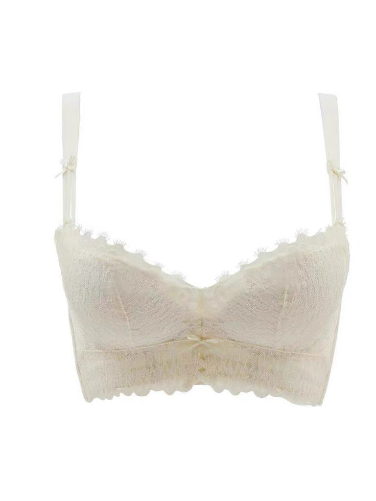 【A-Cカップ 補正効果】脇肉スッキリ ノンワイヤー盛れるブラセット