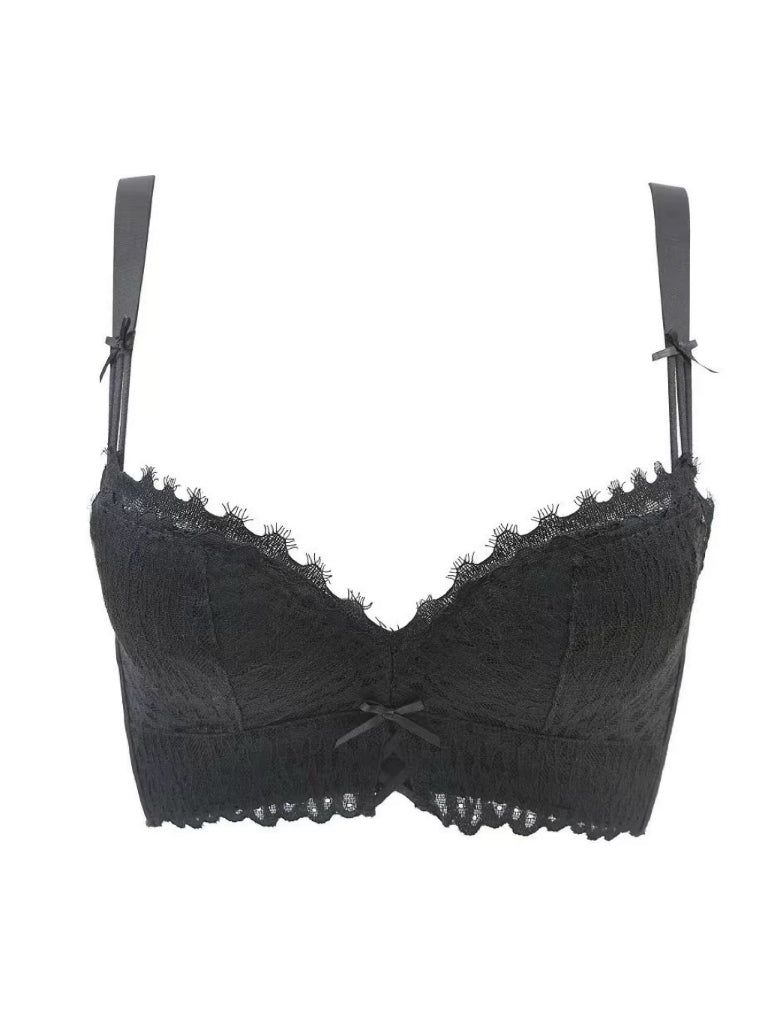 【A-Cカップ 補正効果】脇肉スッキリ ノンワイヤー盛れるブラセット