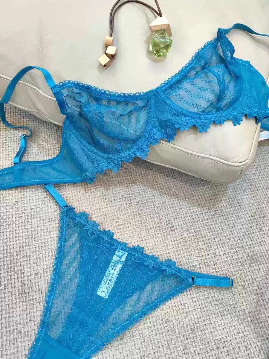 【ノンパテッド】ムレにくいメッシュ構造 下着セット