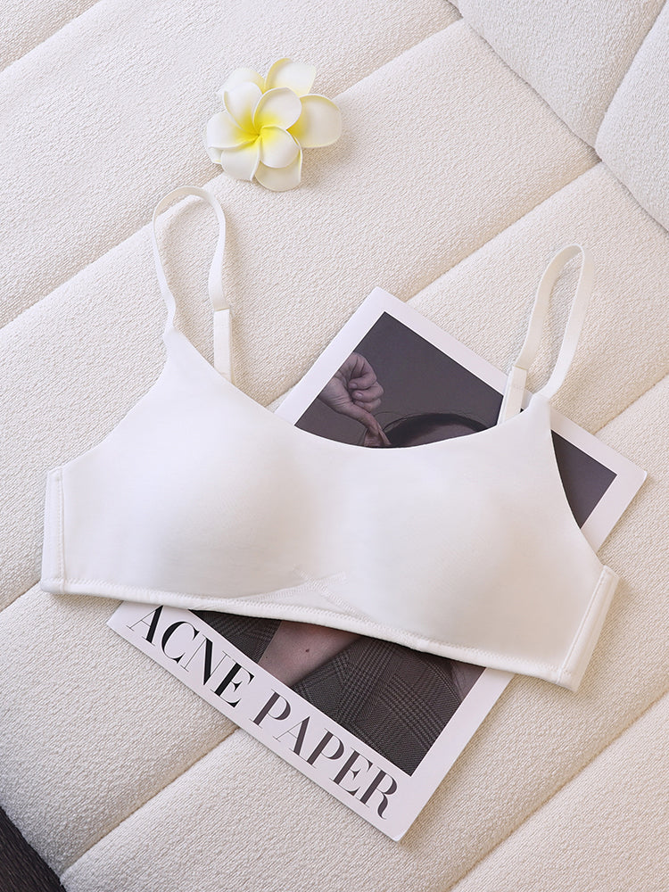 【ノンワイヤー】モーダルノンワイヤーブラ 薄くて肌触りよい