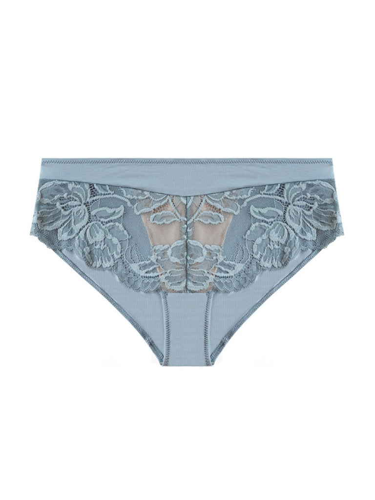 【ノンワイヤー】美背中 花柄レース ノンワイヤーブラセット