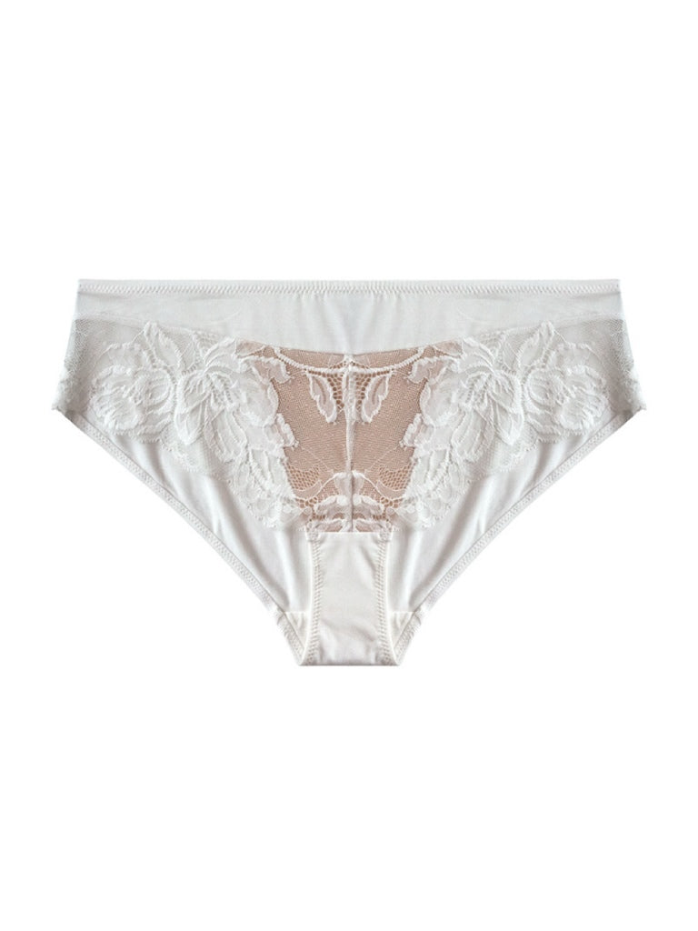 【ノンワイヤー】美背中 花柄レース ノンワイヤーブラセット