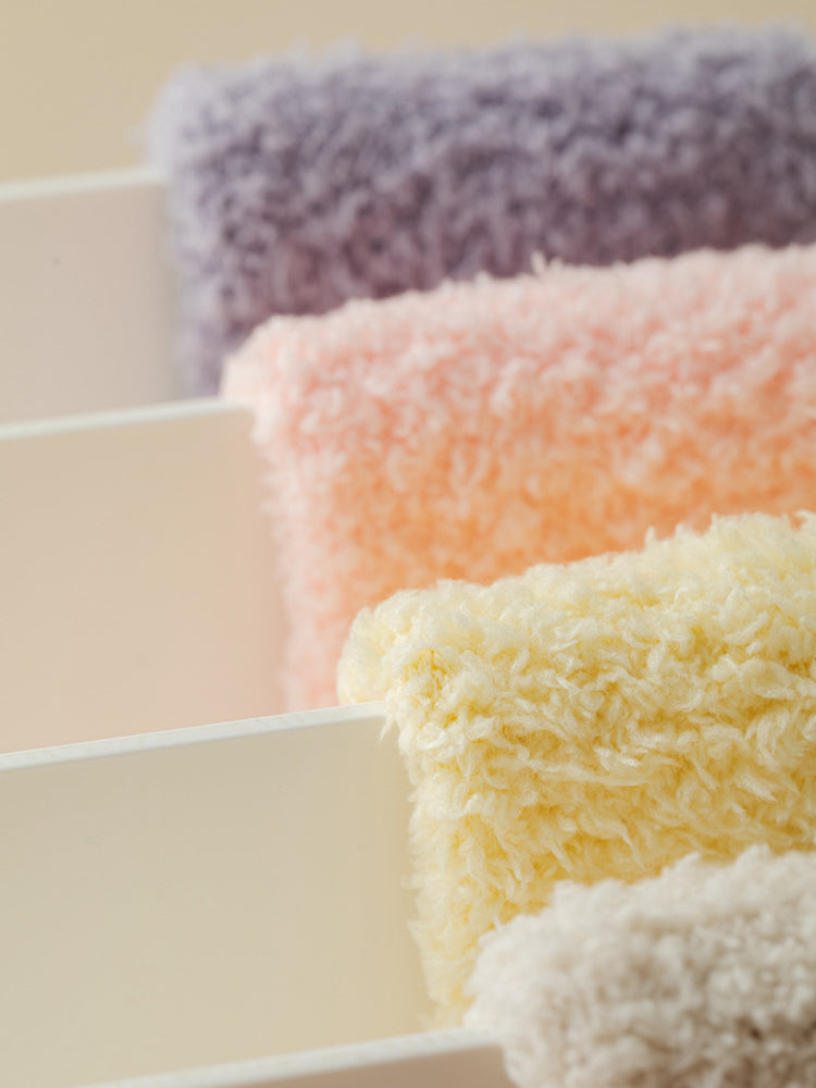 ソフトフラッフィーカップルソックス