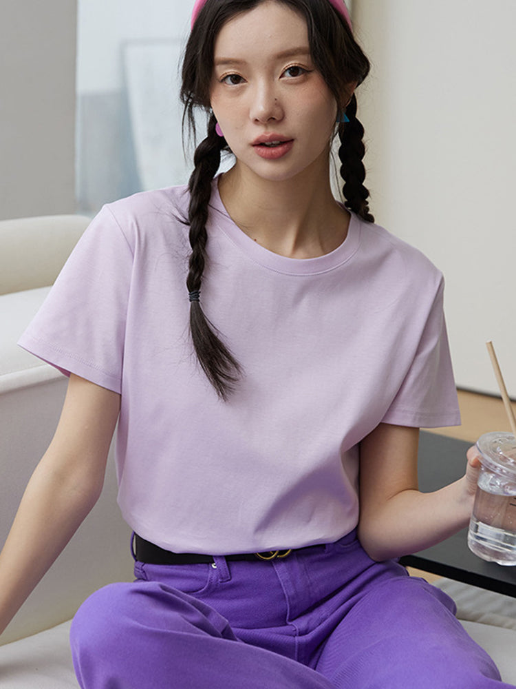 【汚れ防止(油汚れ除き)】キャンディカラー Tシャツ