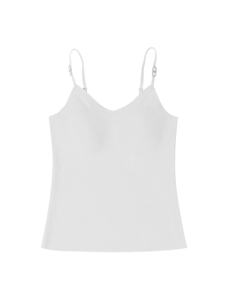 【ノンワイヤー】レギュラー 薄手パッド付きキャミソール