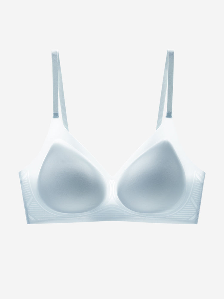 【ヒンヤリ・ノンワイヤー】薄手 接触冷感 ブラ