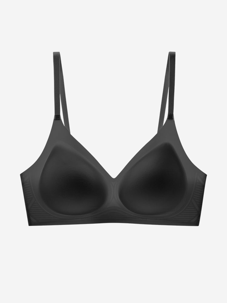 【ヒンヤリ・ノンワイヤー】薄手 接触冷感 ブラ