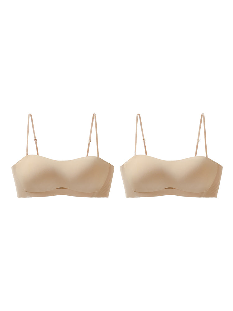 【Second Skin】ズレにくい&ひびきにくい ストラップレスブラジャー単品