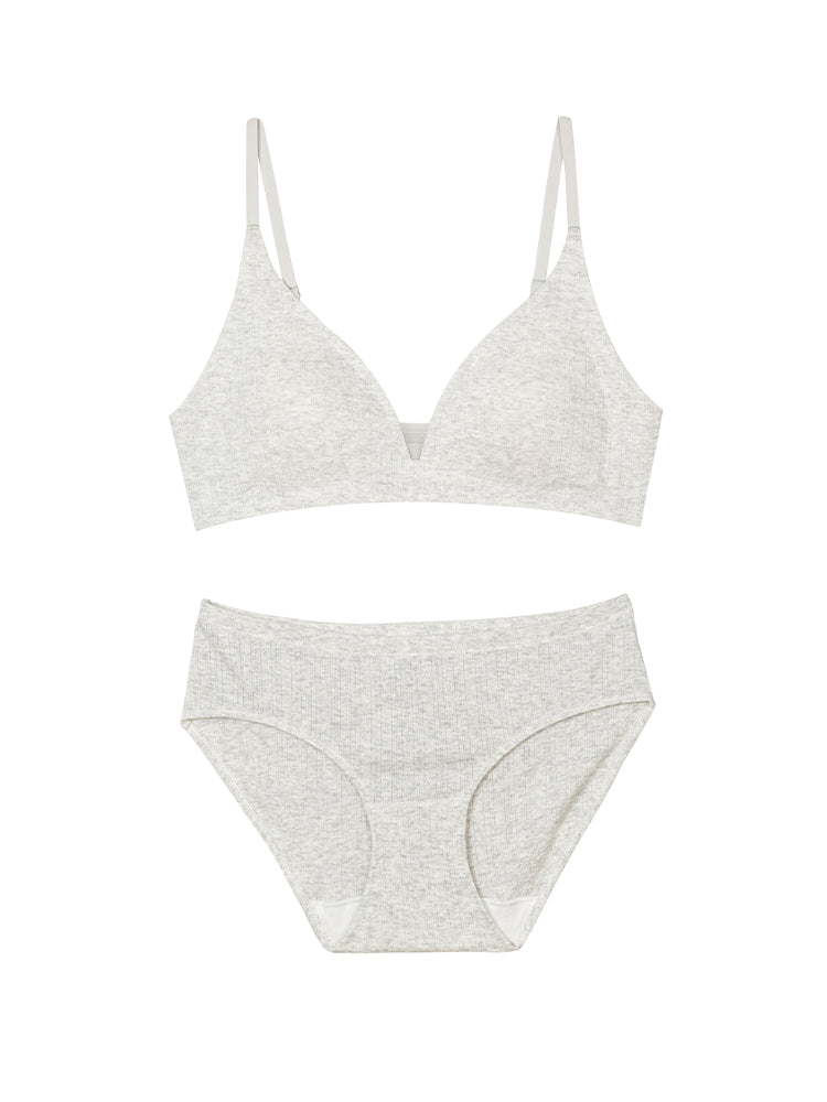 【Natural Fit】ノンワイヤーブラ＆ショーツ