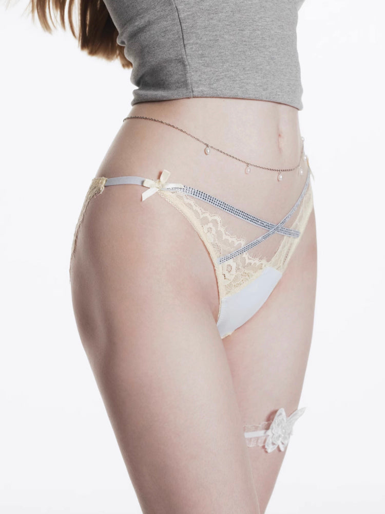 セクシーで可愛い レースショーツ単品