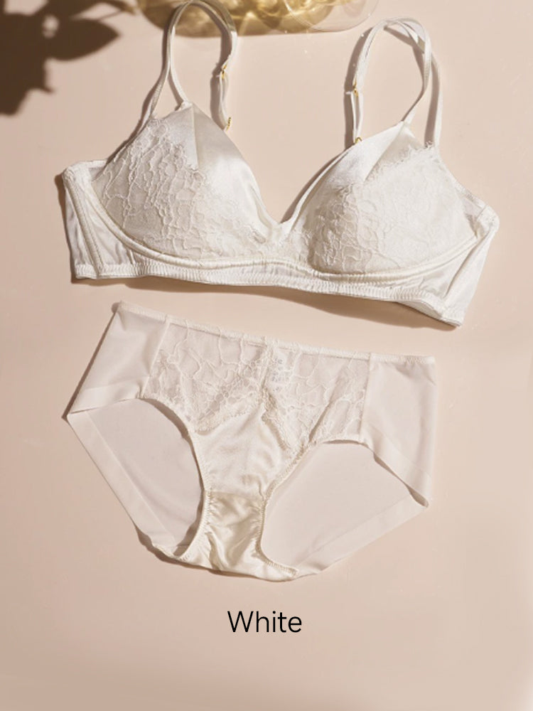 【Goddess Series】ノンワイヤー シルクブラジャー単品