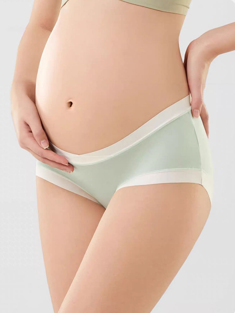 【マタニティに適用】お腹を圧迫せず Vラインショーツ